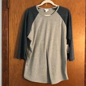LulaRoe baseball tee